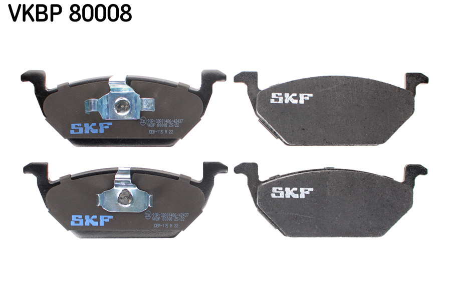 SKF VKBP 80008 set placute...